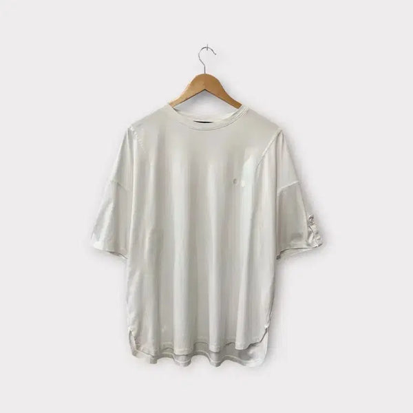 [BUNJANG] Songzio Homme Back Point Oversized Round Neck T-Shirt Free Size / 송지오 옴므 백포인트 오버핏 라운드 티 free