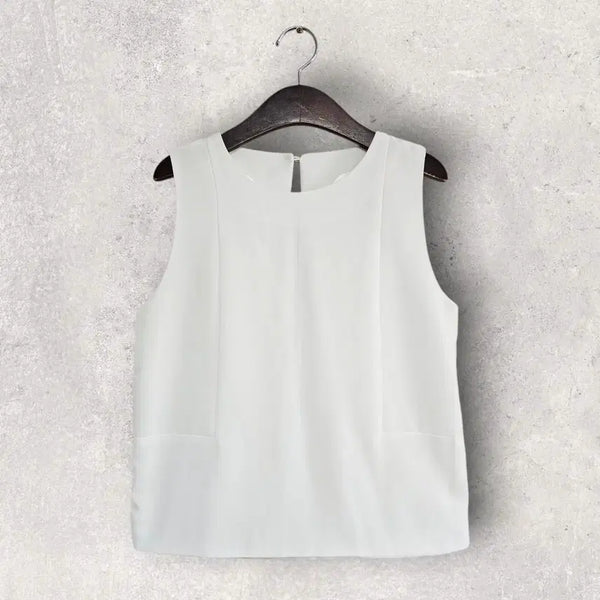 [BUNJANG] Sleeveless Blouse / 슬리브리스 블라우스 (90/S)