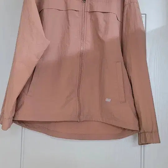 [BUNJANG] STL Women's Hooded Windbreaker Jacket Beige / STL 여성 바람막이 자켓 베이지