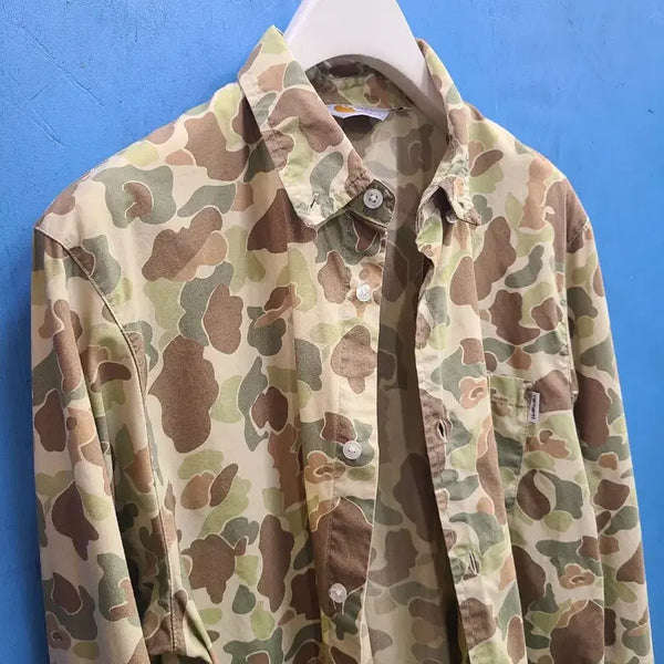 [BUNJANG] Carhartt Duck Camo Rugged Outdoor Wear Shirt / 칼하트 덕카모 셔츠like아메카지 밀리터리