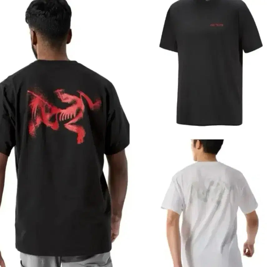 [BUNJANG] Arc'teryx Logo Short Sleeve T-Shirt - Black (Sealed) / 아크테릭스 반팔 티셔츠 블랙 미개봉 새상품