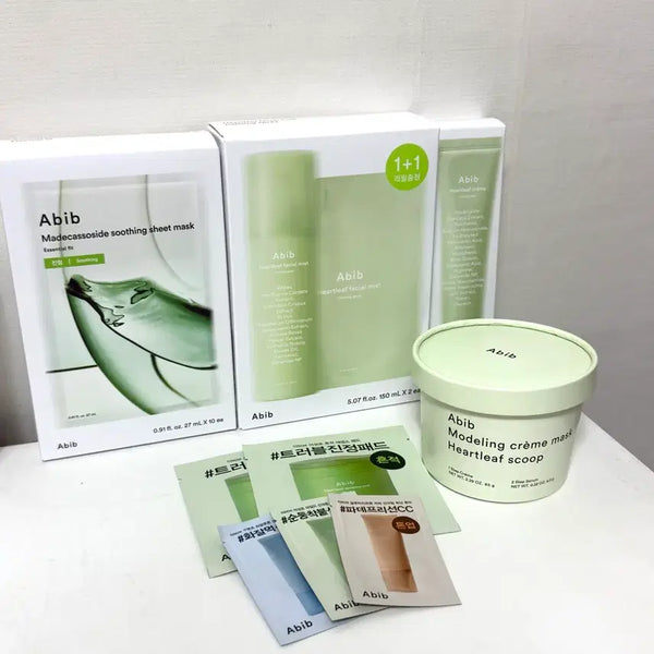 [BUNJANG] Abib Heartleaf Facial Mist Calming Spray & Cream Calming Tube Set / 아비브 어성초 페이셜 미스트 카밍 스프레이 어성초 크림 카밍 튜브 진정
