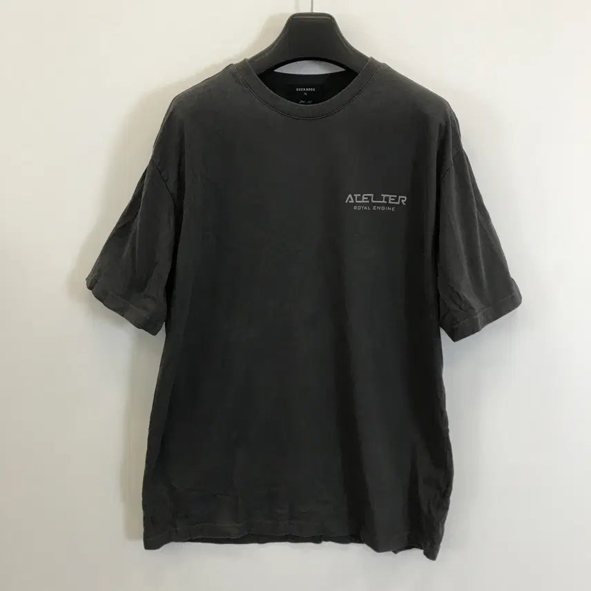 [BUNJANG] Buckaroo Oversized Fit Short Sleeve T-Shirt Gray XL / 버커루 오버사이즈 루즈핏 반팔 [XL]