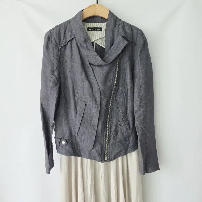 [BUNJANG] It Michaa 100% Linen S (55) Jacket / 잇미샤 마 100% 자켓 S 55