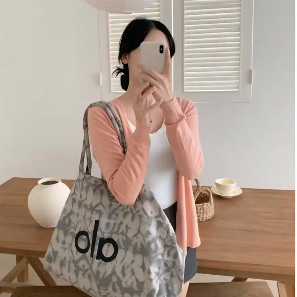 [BUNJANG] Alo Tote Bag Shopper Bag Eco Bag / 특가)무료배송) Alo 알로 토트백 쇼퍼백 에코백 요가 가방