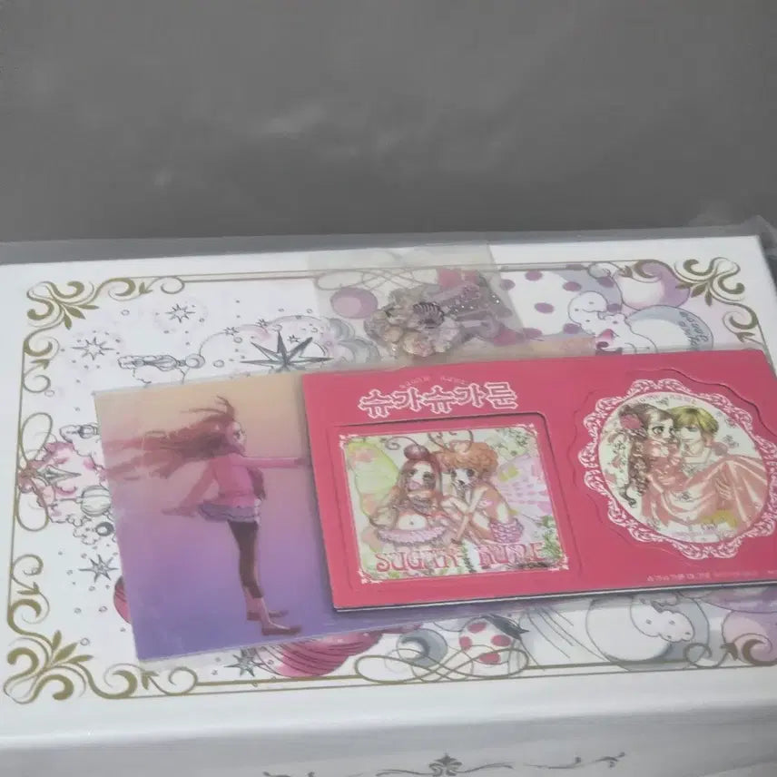 [BUNJANG] Sugar Sugar Rune Vanilla Edition Vinyl Sealed + Calendar Goods Bundle Set / 슈가슈가룬 바닐라 에디션 비닐 미개봉+캘린더 굿즈 일괄