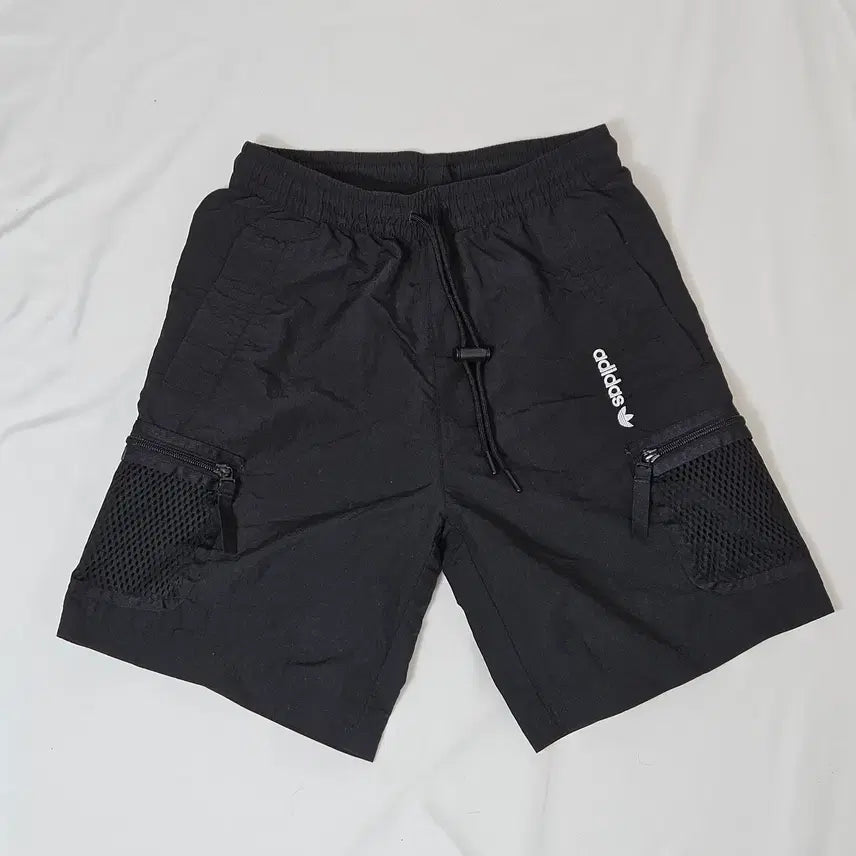 [BUNJANG] Adidas Originals Adventure Woven Cargo Pocket Nylon Shorts / 아디다스 오리지널 어드벤처 우븐 카고포켓 나일론 숏팬츠 반바지 스트링