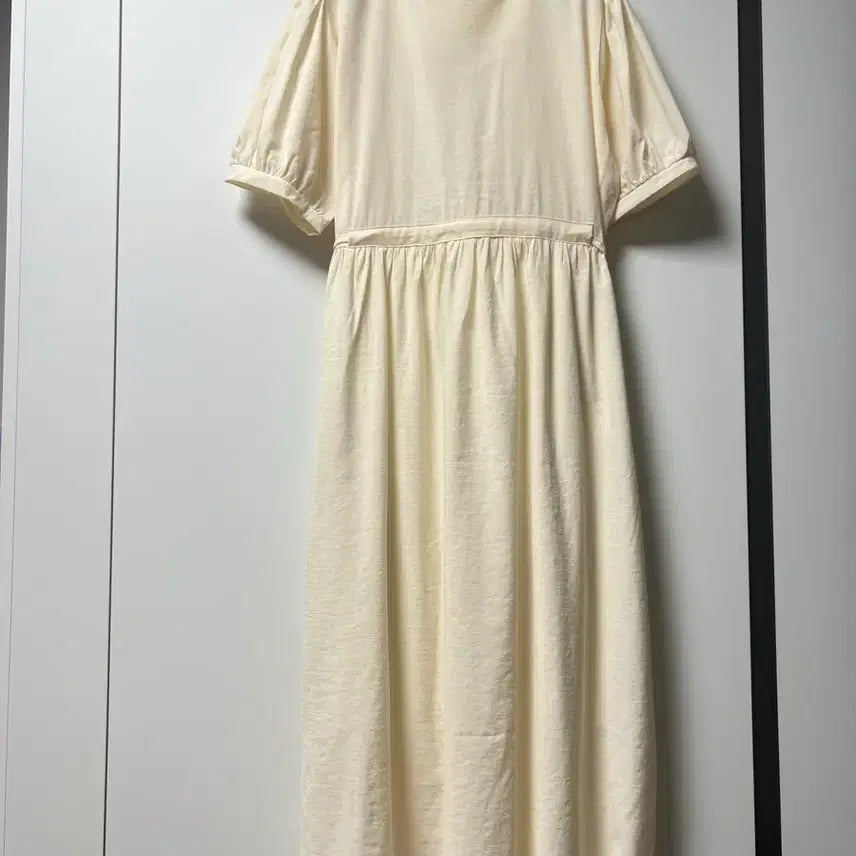 [BUNJANG] Shirring Lovely Long Dress / 셔링 러블리 원피스 롱기장