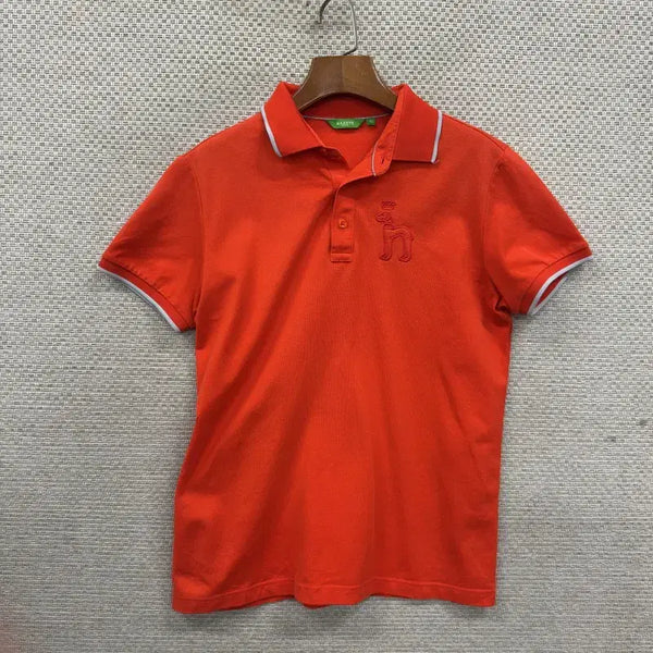 [BUNJANG] Hazzys Golf Short Sleeve Polo Shirt Size 95 / 헤지스 골프 반팔카라티 95 D05126