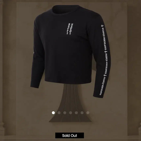 [BUNJANG] Raphinatto Long Sleeve Black Size 50 / 라피나토 롱슬리브 50