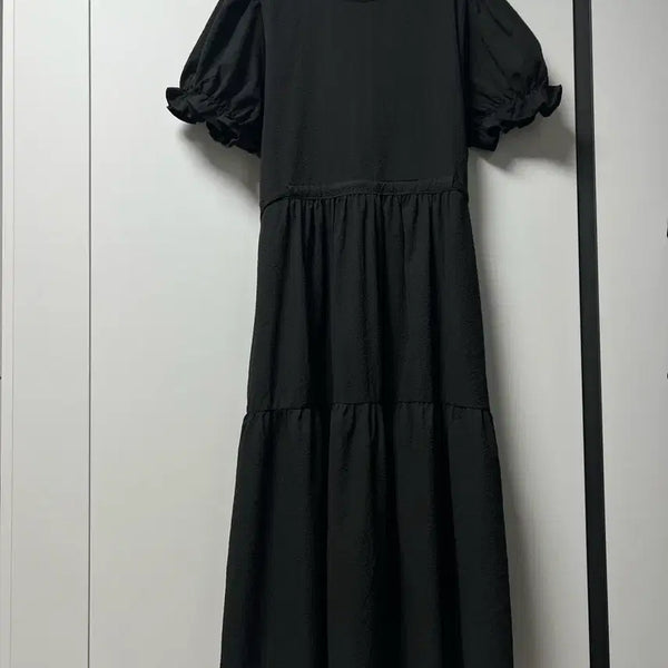 [BUNJANG] 캉캉 Frill Dress Plus Size / 소재 좋은 캉캉 프릴 원피스 빅사이즈