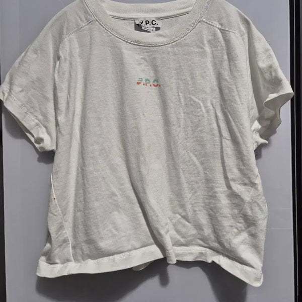 [BUNJANG] A.P.C. Short Sleeve T-Shirt White / A.P.C. 반팔 티셔츠 화이트