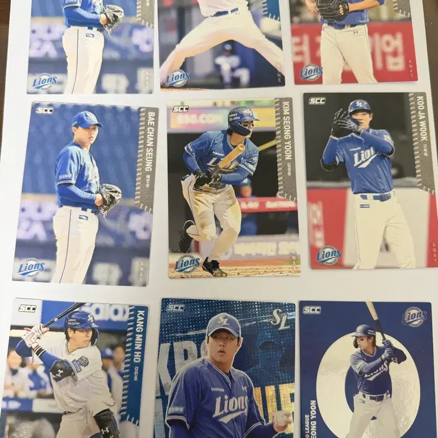 [BUNJANG] Samsung Lions Baseball Cards / 삼성라이온즈 카드