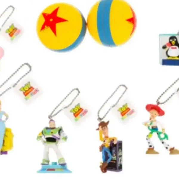 [BUNJANG] Toy Story Character Keyring Set (6 Types) / 토이 스토리 키링 세트 굿즈 6종