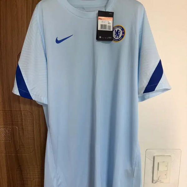 [BUNJANG] Nike Chelsea Strike Short Sleeve Jersey (20-21) / 20-21 나이키 첼시 스트라이크 반팔 해외 L 판매