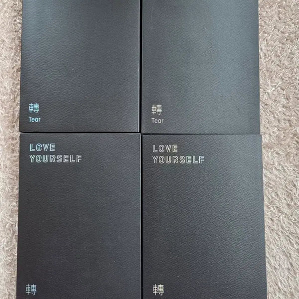 [BUNJANG] BTS LOVE YOURSELF 'Tear' Album 4 Version Set (CD Missing R Version) / BTS 방탄소년단 럽셀 티어(Tear) 앨범 4종 세트 일괄