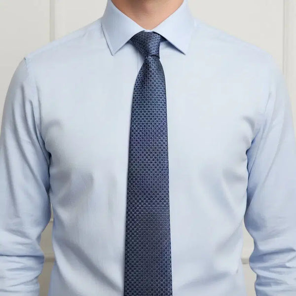 [BUNJANG] Ferragamo Pattern Silk Necktie / 페라가모 패턴 실크 넥타이