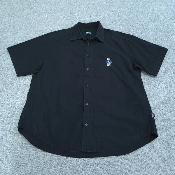 [BUNJANG] YALE Short Sleeve Shirt (Size S) / S 예일 반팔 셔츠 | 0612C50