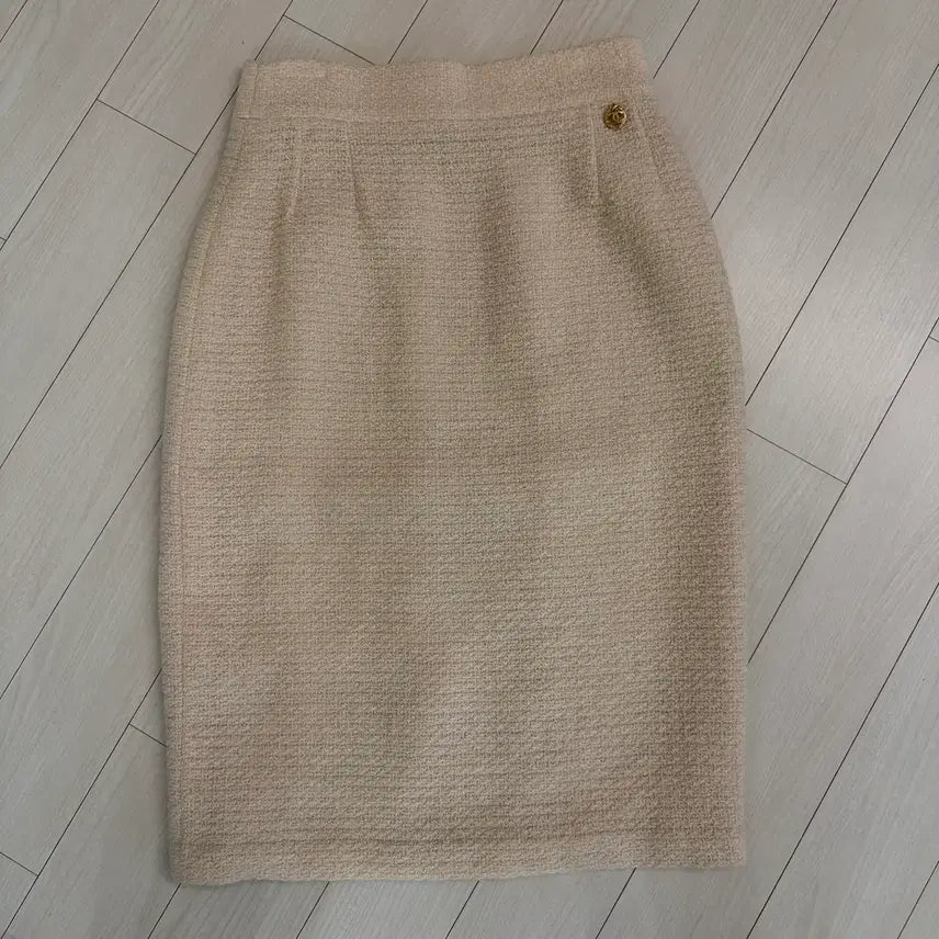 [BUNJANG] Chanel Genuine Tweed Midi Skirt / 샤넬 정품 트위드 스커트