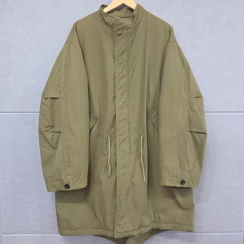 [BUNJANG] Partimento 3M Thinsulate Fishtail Parka - Khaki (Size L) / 파르티멘토 3M 신슐레이트 피쉬테일 파카 야상 카키