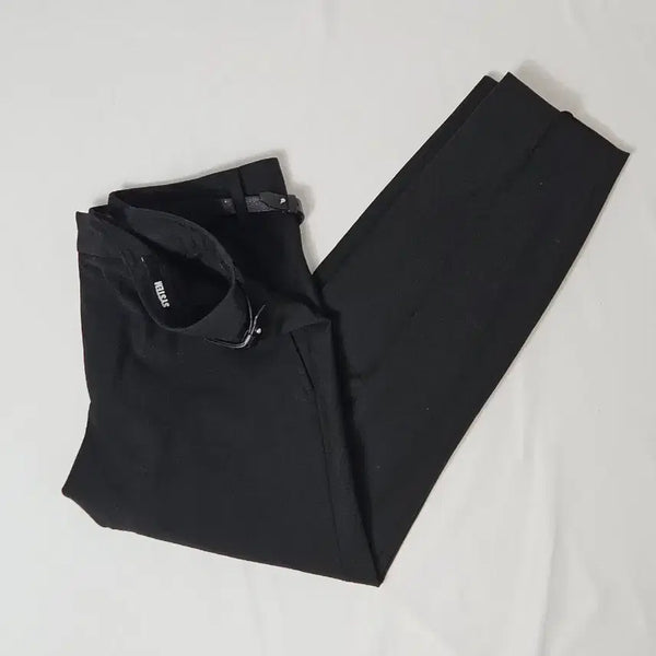 [BUNJANG] System Homme Leather Buckle Slacks Pants 32 / 시스템 옴므 SYSTEM 가죽비조 슬랙스 팬츠 바지 정장 수트 32