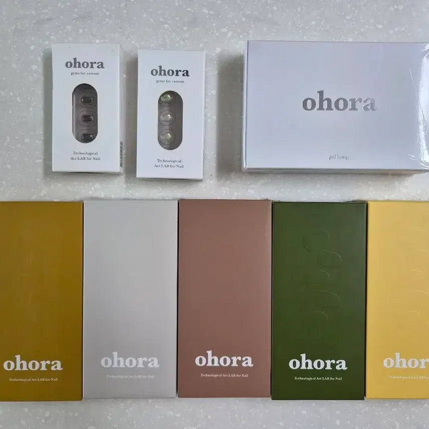 [BUNJANG] Ohora Gel Nail & Gel Lamp Set / 오호라 젤네일,젤램프세트