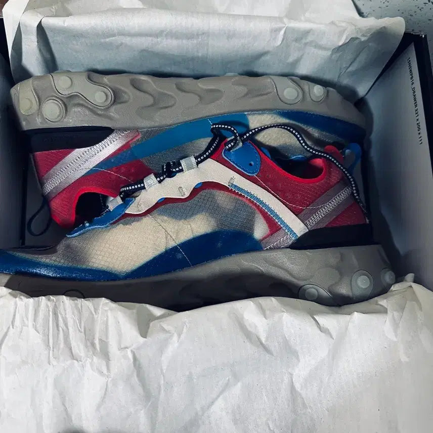 [BUNJANG] Nike React Element 87 Signal Blue / 나이키 리액트 엘리먼트 87 시그널 블루