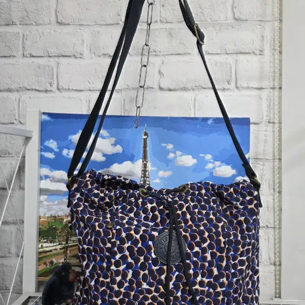[BUNJANG] Kipling Dalila Drawstring Crossbody Shoulder Bag Lightweight Nylon / 키플링 크로스백 숄더백 달릴라 복조리 경량 나일론 가벼운 가방 GE63