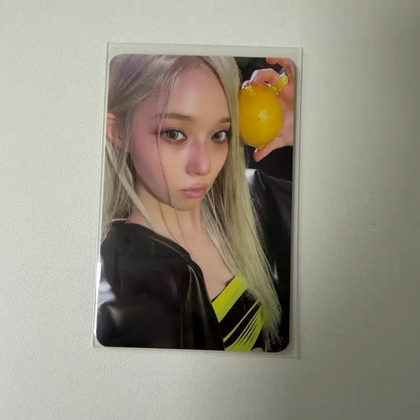 [BUNJANG] Aespa Winter Lemonade Pop-up Photocard / 에스파 윈터 레모네이드 팝업 거울 포토카드 팝니다