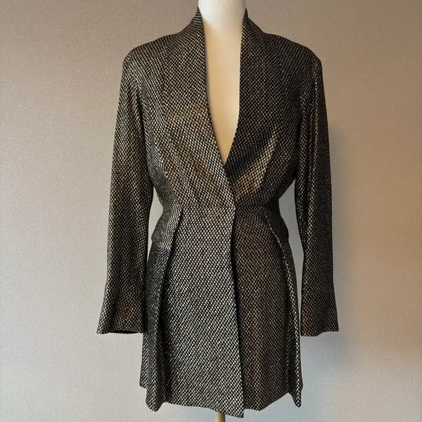 [BUNJANG] Marc Jacobs Metallic Gold Jacket Size 0 / [정품] Marc Jacobs 마크 제이콥스 메탈릭 골드 자켓 0사이즈