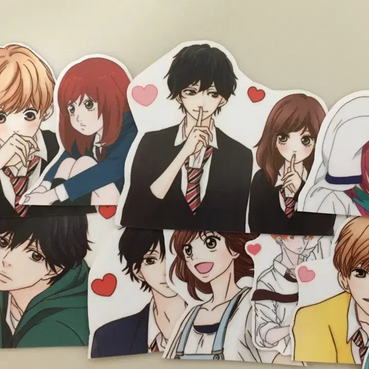 [BUNJANG] Aoha Ride Die-Cut Stickers 12 Pieces / 아오하라이드 인스 인컷 12p