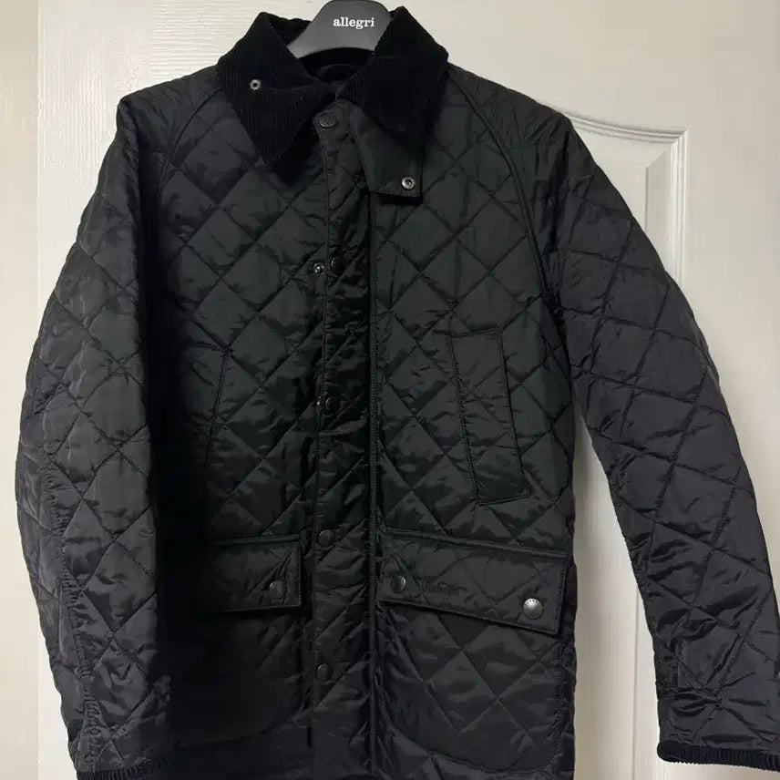 [BUNJANG] Barbour Bedale Quilted Jacket Black / 바버 비데일 퀼팅자켓(38, 100)