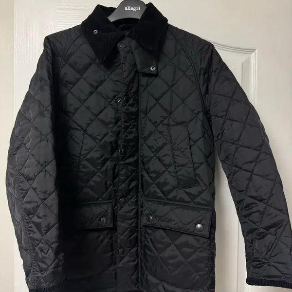 [BUNJANG] Barbour Bedale Quilted Jacket Black / 바버 비데일 퀼팅자켓(38, 100)
