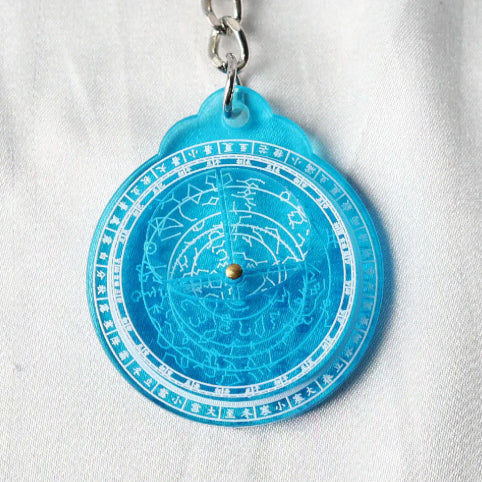[BUNJANG] Hansungmisul Kangpyeongui Blue Acrylic Keyring (Sealed) / [텀블벅/미개봉] 한성미술 간평의 블루 아크릴 키링