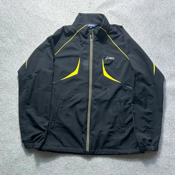 [BUNJANG] 00s Old School ASICS Windbreaker Jacket L / 00s 올드스쿨 아식스 등산용 러닝용 바람막이 100 L