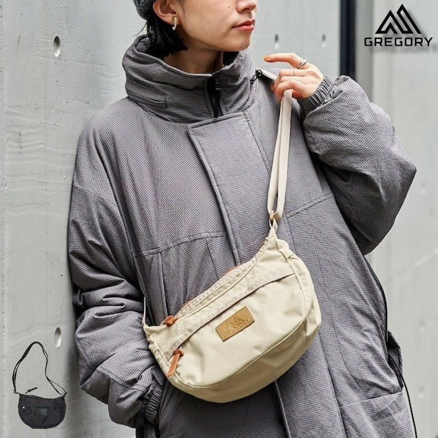 [BUNJANG] FREAK'S STORE x Gregory TiNY SACHEL Leather Patch Shoulder Bag / 프릭스스토어 별주 그레고리 티니 사첼 레더 패치 숄더백