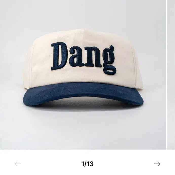[BUNJANG] Communal Cowboy Dang Two-Tone Snapback Hat / Communal Cowboy "Dang" 투톤 스냅백 모자