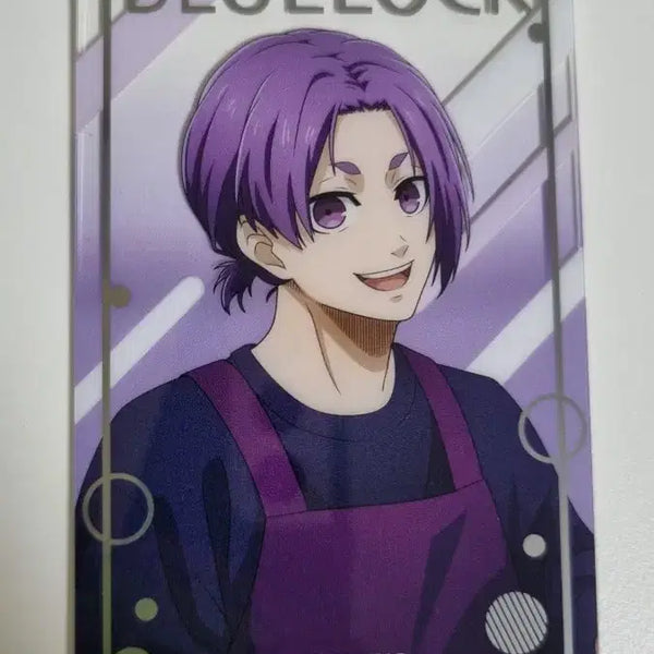 [BUNJANG] Blue Lock Reo Acrylic Card (Unsealed) / 개봉전시 ))) 블루록 레오 아크릴 카드