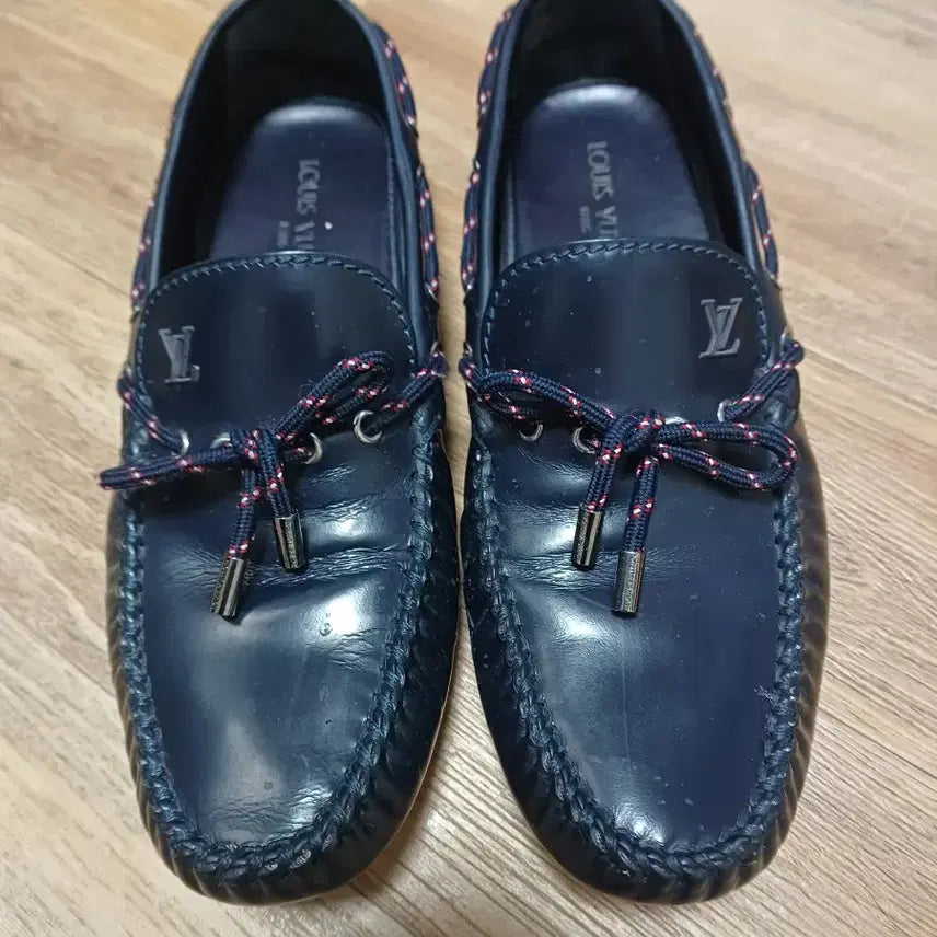 [BUNJANG] Louis Vuitton Navy Driving Shoes / 루이비통 드라이빙슈즈 네이비