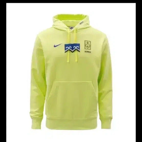 [BUNJANG] Nike South Korea National Football Team Hoodie Lime (L 105) / (국가대표) 나이키 대한민국 축구 후드티 라임 ( L 105 )