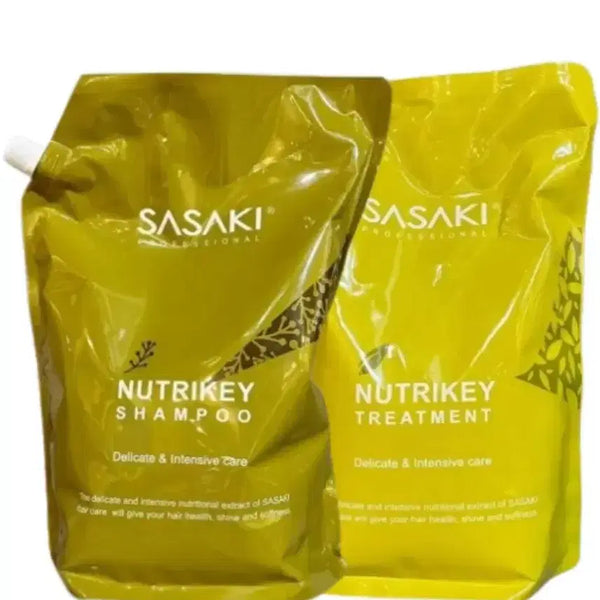 [BUNJANG] Sasaki Nutrikey Shampoo & Treatment Set (2000ml) / 사사키 뉴트리키 샴푸 2000ml + 트리트먼트 2000ml