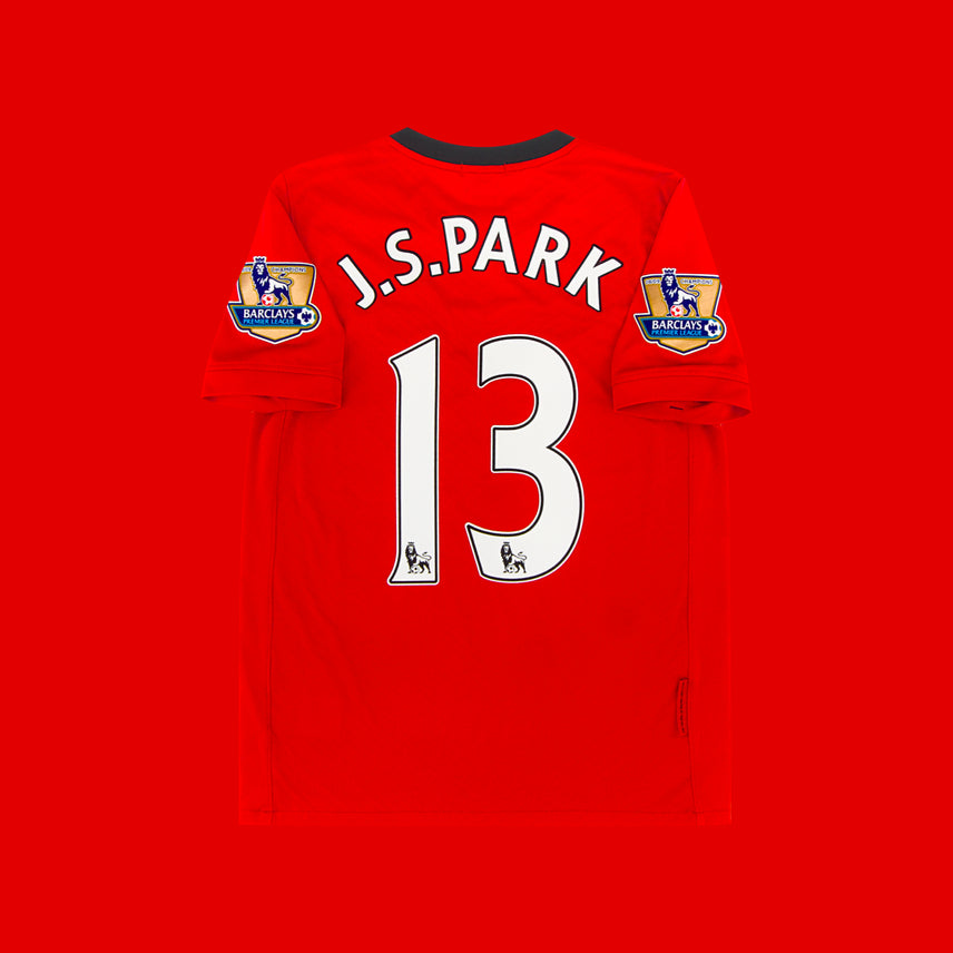 [BUNJANG] Nike Manchester United 2009-2010 Home Park Ji-Sung Jersey Size S / 정품 나이키 맨유 유니폼 09 10 홈 박지성 13 해외 S