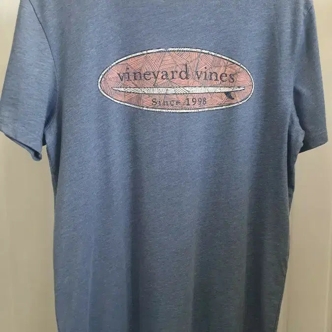 [BUNJANG] Vineyard Vines Logo Unisex Short Sleeve T-Shirt / 빈야드바인즈 로고 남여공용 반팔 티셔츠