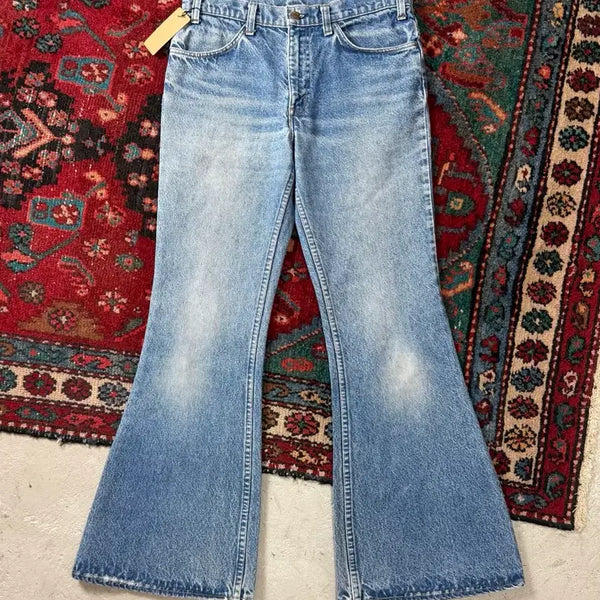 [BUNJANG] Levi's 684 Orange Tab Bell Bottoms Jeans - 32x30 / [32] 80s USA 리바이스 684 벨바텀 리바이스 부츠컷 오렌지탭