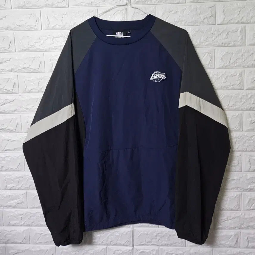 [BUNJANG] NBA Los Angeles Lakers Warm-up Windbreaker Jacket XL / NBA LA레이커스 웜업 바람막이자켓 판매합니다