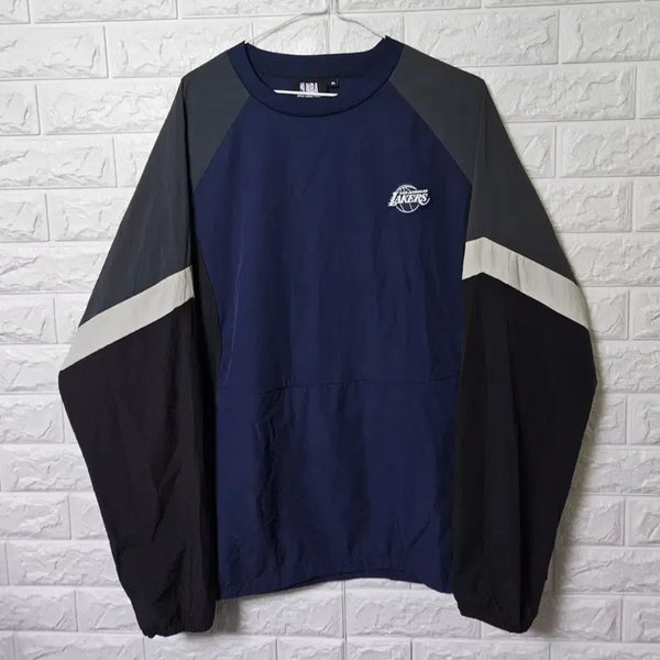 [BUNJANG] NBA Los Angeles Lakers Warm-up Windbreaker Jacket XL / NBA LA레이커스 웜업 바람막이자켓 판매합니다