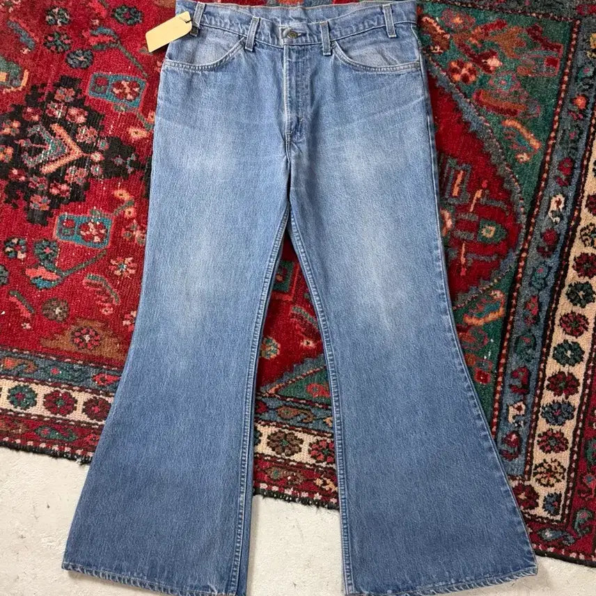 [BUNJANG] Levi's 684 Bell Bottoms Orange Tab Jeans / [34] 80s USA 리바이스 684 벨바텀 리바이스 부츠컷 오렌지탭
