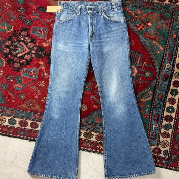 [BUNJANG] Levi's 684 Bell Bottoms Orange Tab Jeans - 31x32 / [31] 80s USA 리바이스 684 벨바텀 리바이스 부츠컷 오렌지탭
