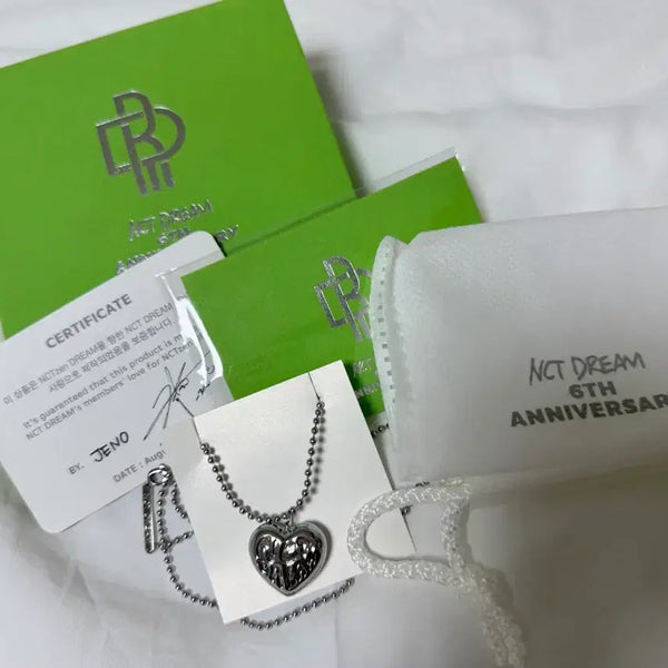 [BUNJANG] NCT Dream 6th Anniversary Necklace Jeno / NCT 엔시티 드림 6주년 기념 목걸이 제노 양도 판매