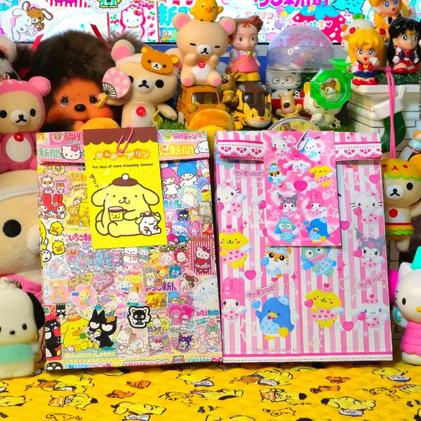 [BUNJANG] Sanrio Double-Sided Wrapping Paper / 산리오 양면 랩핑지/랩지